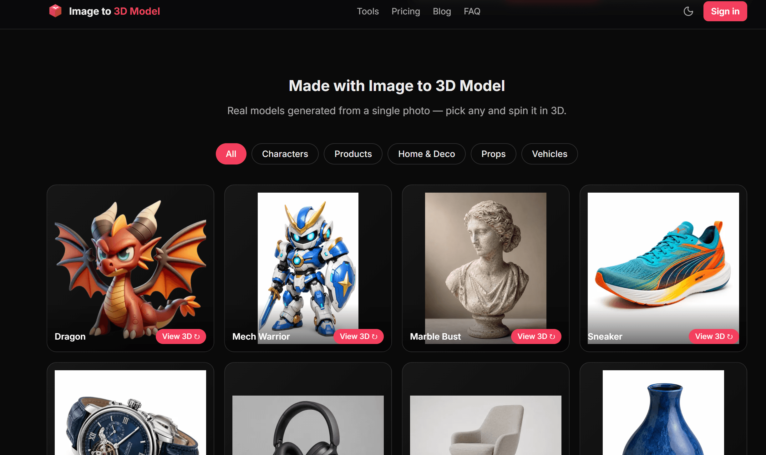 Best AI Image to 3D Model Generators in 2026 (Free & Paid)